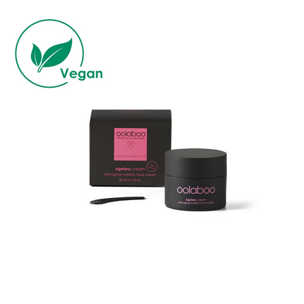 Een Oolaboo vegan dagcrème voor de eerste tekenen van huidveroudering 