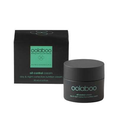 Oolaboo oil control day & night cream, dag- en nachtcreme voor de onzuivere huid.