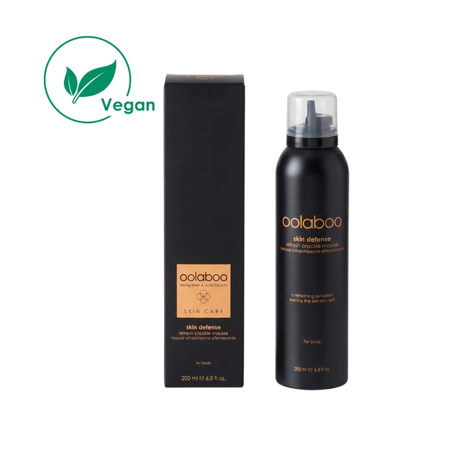 Oolaboo skin defense refresh crackle mousse 200 ml