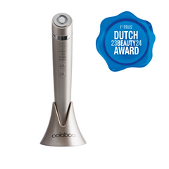 Skin device, huidverzorgingsapparaat voor insluizen van producten voor thuisgebruik. Eerste prijs Dutch Beauty Awards 23/24