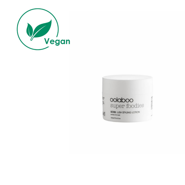 Oolaboo super foodies styling lotion voor het haar, vegan.