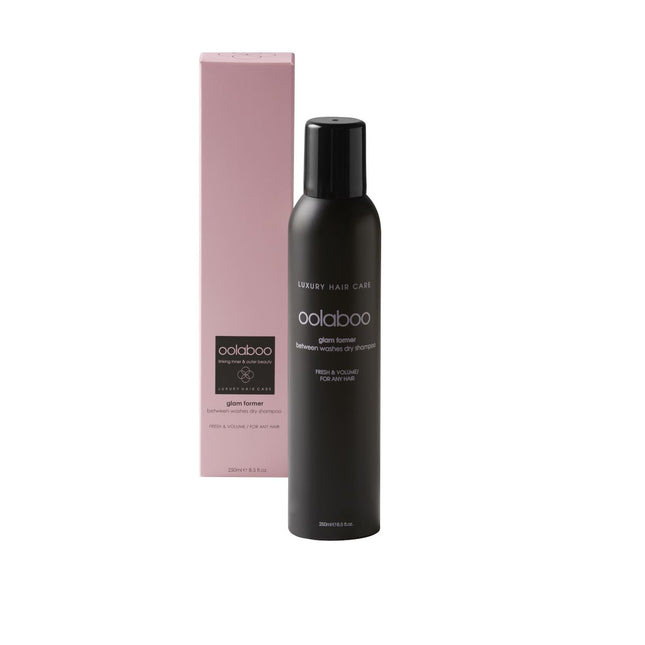 Oolaboo glam former droogshampoo.